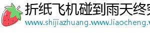 折纸飞机碰到雨天终究会坠落